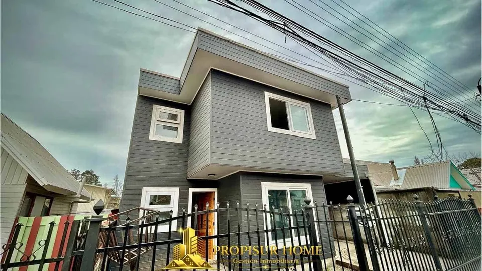 Casa nueva en venta en Villa Las Araucarias, Angol